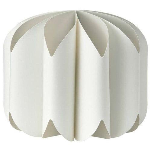MOJNA - Pendant lamp shade, textile/white, 47 cm