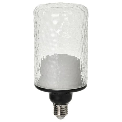 MOLNART - E27 LED bulb 150 lumens, tubular clear glass/fancy, , 90 mm - best price from Maltashopper.com 50560188