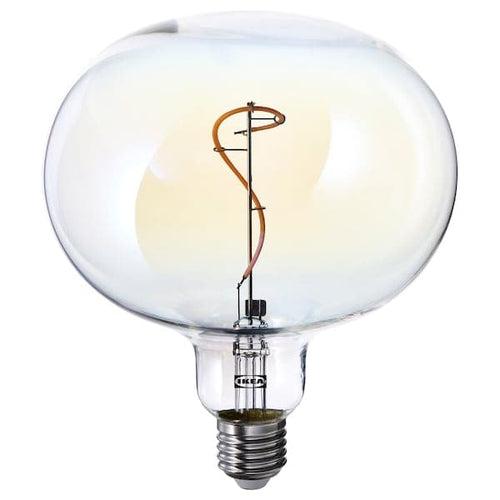 MOLNART - E27 LED bulb 260 lumens, multicoloured elliptical shape, 150 mm