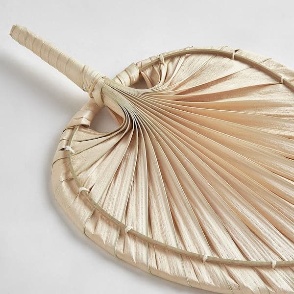 Ikea MOLNSKOG - Wall decoration, set of 2, palm leaf handmade