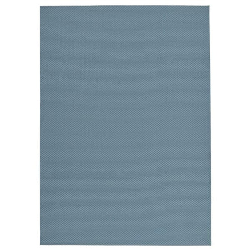 MORUM - Rug flatwoven, in/outdoor, light blue, 200x300 cm