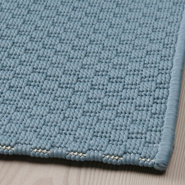 MORUM - Rug flatwoven, in/outdoor, light blue, 160x230 cm - best price from Maltashopper.com 80487568