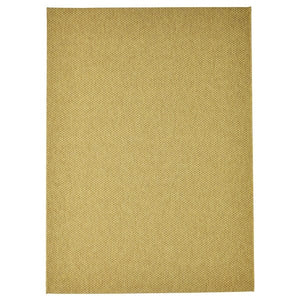 Ikea MORUM - Flat woven carpet int/east, light yellow,200x300 cm