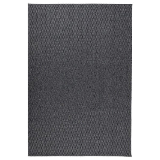 MORUM - Rug flatwoven, in/outdoor, dark grey, 200x300 cm - best price from Maltashopper.com 30198293