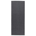 MORUM rug flatwoven, in/outdoor, dark grey, 80x200 cm