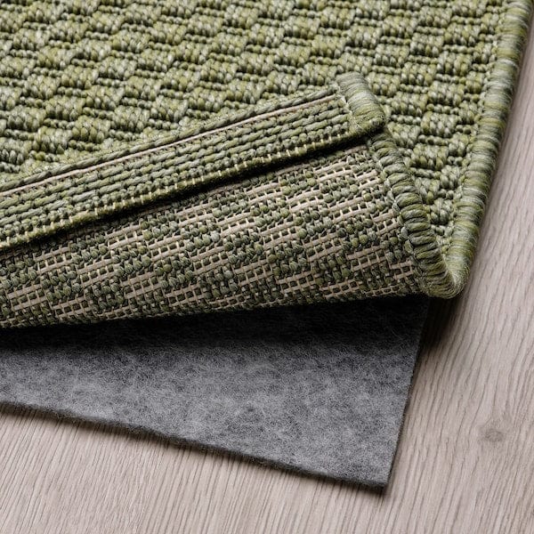 Ikea MORUM - Tappeto tessitura piatta int/est, verde,160x230 cm