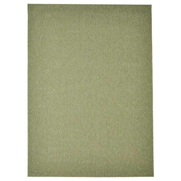 MORUM - Tappeto tessitura piatta int/est, verde,160x230 cm - best price from Maltashopper.com 50569141