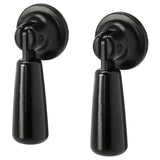 MOSSARYD drop handle, black, 49 mm, 2 pack