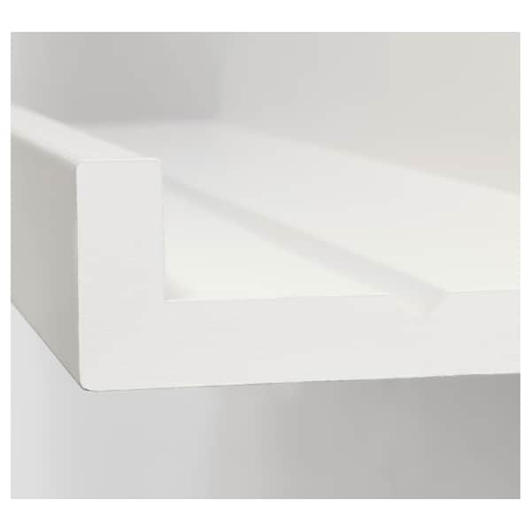 MOSSLANDA - Picture ledge, white, 55 cm - best price from Maltashopper.com 40291766