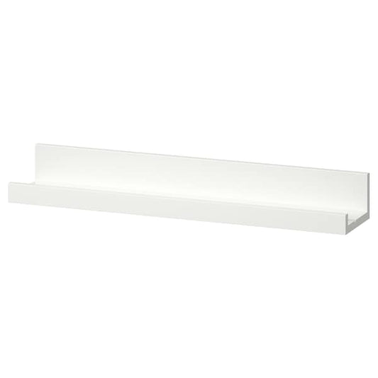 Ikea MOSSLANDA - Picture ledge, white, 55 cm