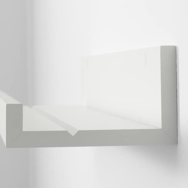 MOSSLANDA - Picture ledge, white, 115 cm - best price from Maltashopper.com 90292103
