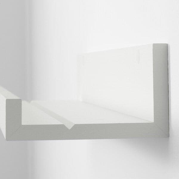 Ikea MOSSLANDA - Picture ledge, white, 55 cm