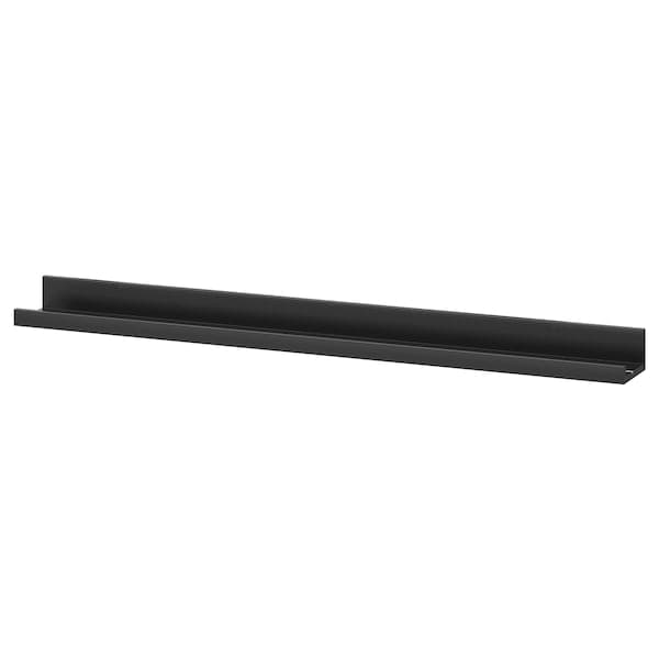MOSSLANDA - Picture ledge, black, 115 cm - best price from Maltashopper.com 70292104