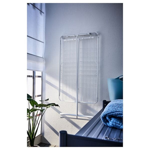 MULIG - Drying rack, in/outdoor, white - best price from Maltashopper.com 50228755