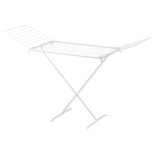 MULIG - Drying rack, in/outdoor, white