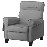 MUREN Reclining Chair - Light Grey Remmarn , - best price from Maltashopper.com 00438553
