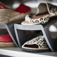 MURVEL - Shoe organiser, grey, 14x14x24 cm - best price from Maltashopper.com 20434832