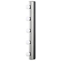 MUSIK wall lamp, wired-in installation, chrome-plated, 60.0x37 mm cm