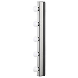 MUSIK wall lamp, wired-in installation, chrome-plated, 60.0x37 mm cm