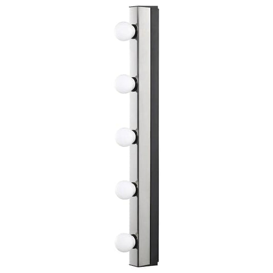 MUSIK Wall lamp, fixed installation - chrome , - best price from Maltashopper.com 20217485
