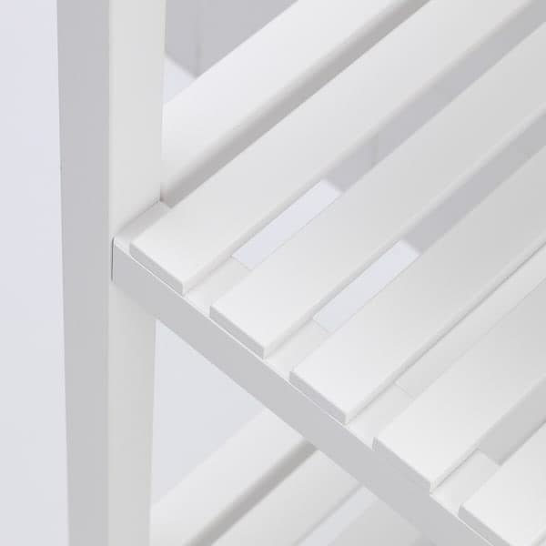 MUSKAN - Shelving unit, white, 37x140 cm - best price from Maltashopper.com 50424327