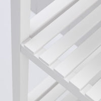 MUSKAN - Shelving unit, white, 37x140 cm - best price from Maltashopper.com 50424327