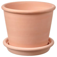MUSKOTBLOMMA - Plant pot with saucer, in/outdoor terracotta, 15 cm - best price from Maltashopper.com 30454891