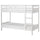 MYDAL bunk bed frame, white, 90x200 cm