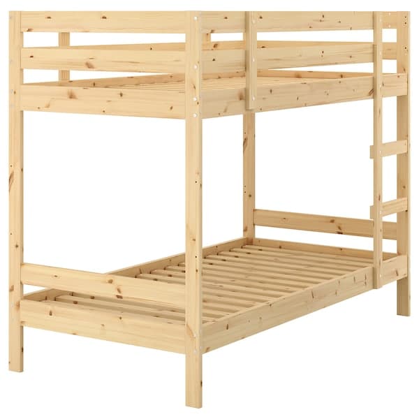 MYDAL - Bunk bed frame, pine, 90x200 cm - best price from Maltashopper.com 00102452