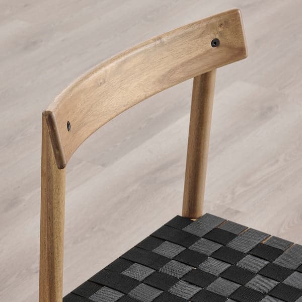 NACKANÄS - Chair, acacia - best price from Maltashopper.com 70518061