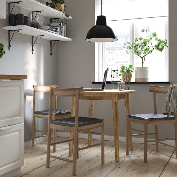 NACKANÄS - Chair, acacia - best price from Maltashopper.com 70518061