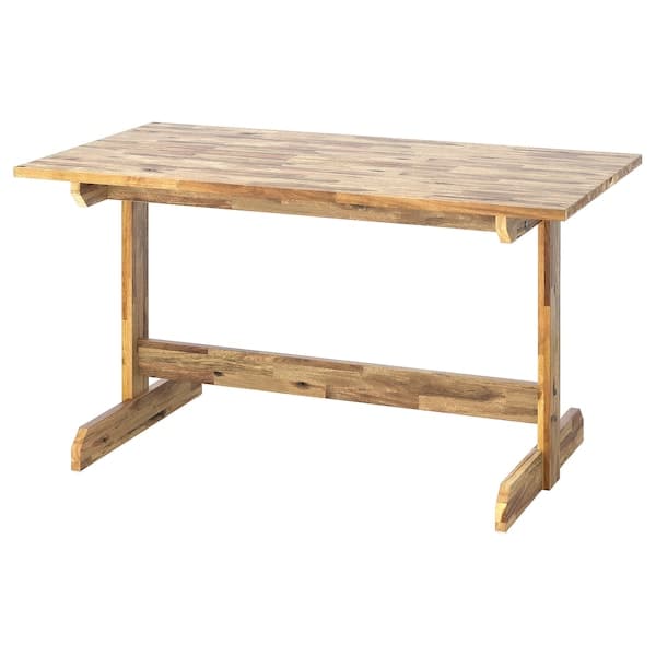 NACKANÄS - Table, acacia, 140x76 cm - best price from Maltashopper.com 40511056