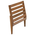 NÄMMARÖ backrest for modular sofa, outdoor, light brown stained, 60x56 cm