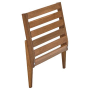 Ikea NÄMMARÖ - Backrest for modular sofa, outdoor, light brown stained, 60x56 cm