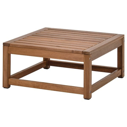 NÄMMARÖ seat sec for modular sofa, outdoor, light brown stained, 63x63 cm