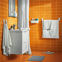 NÄRSEN - Bath towel, white, 55x120 cm - best price from Maltashopper.com 90447355
