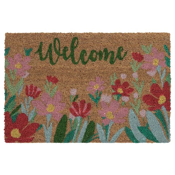 Ikea NÄSBORG Zerbino - mixed/multicolored flowers 40x60 cm