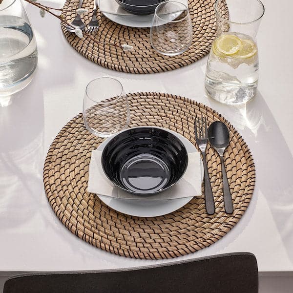 Ikea NÄTBARB - Bowl, black, 14 cm