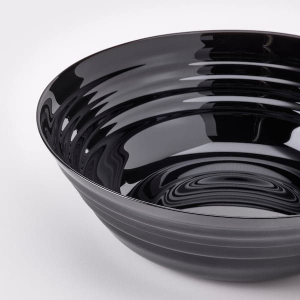 Ikea NÄTBARB - Serving bowl, black, 22 cm