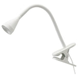 NÄVLINGE LED clamp spotlight, white, 34 cm