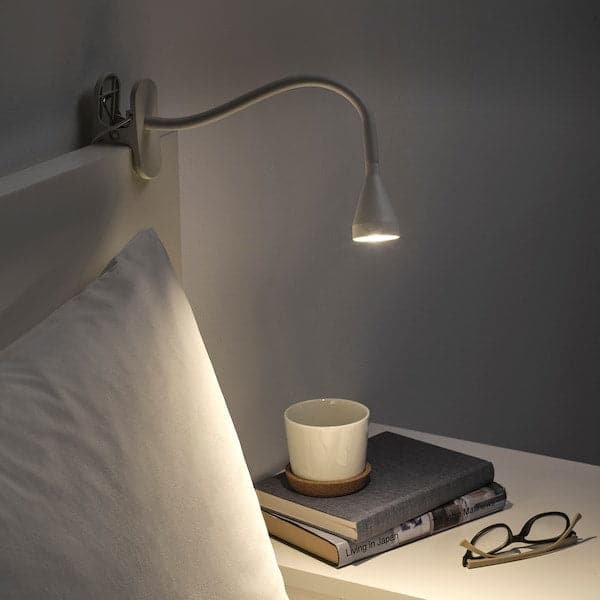 NÄVLINGE LED filler with clamp - white - best price from Maltashopper.com 70449888