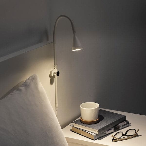 NÄVLINGE Wall/Clamp LED Filler - White - best price from Maltashopper.com 40404891