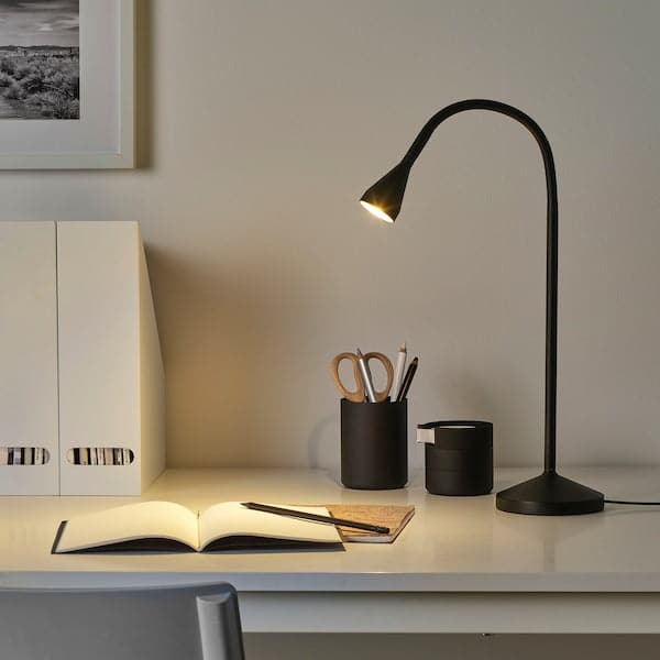 NÄVLINGE LED work lamp - black - best price from Maltashopper.com 80404422