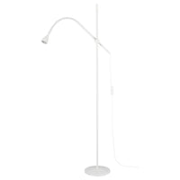 NÄVLINGE Floor lamp/LED reading - white - best price from Maltashopper.com 20405108