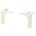 NANNARP - NANNARP Leg, white