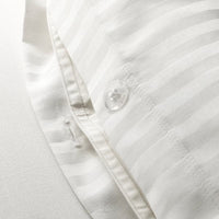 NATTJASMIN - Duvet cover and 2 pillowcases, white, 240x220/50x80 cm - best price from Maltashopper.com 30337166