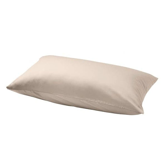 NATTJASMIN - Pillowcase, light beige, 50x80 cm - best price from Maltashopper.com 00442767