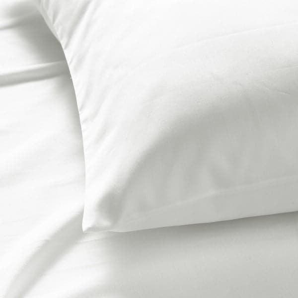 Ikea NATTJASMIN - Pillowcase, white, 50x80 cm