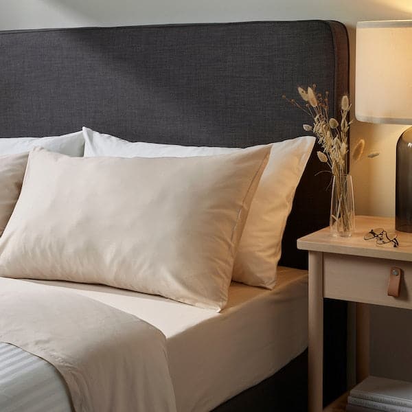 Ikea NATTJASMIN Sheet - light beige 150x260 cm