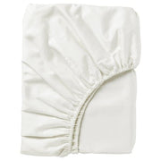 NATTJASMIN Sheet with corners - white 160x200 cm , 160x200 cm - best price from Maltashopper.com 60343707